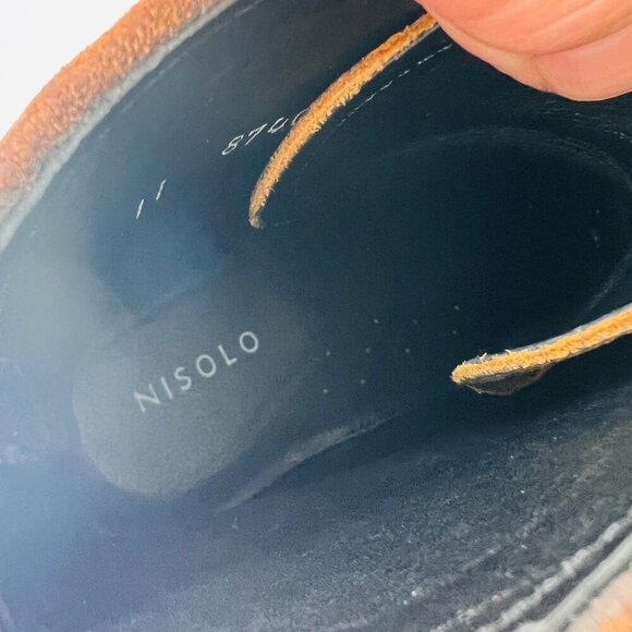 Nisolo Men Martin All weather boots, brown, Size 11 - Picture 10 of 11